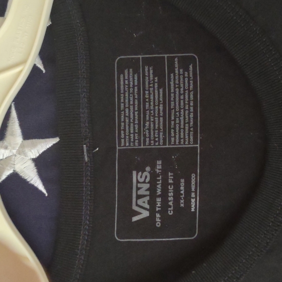 VANS MENS XXL TEE NWT Black/Green - Picture 4 of 9